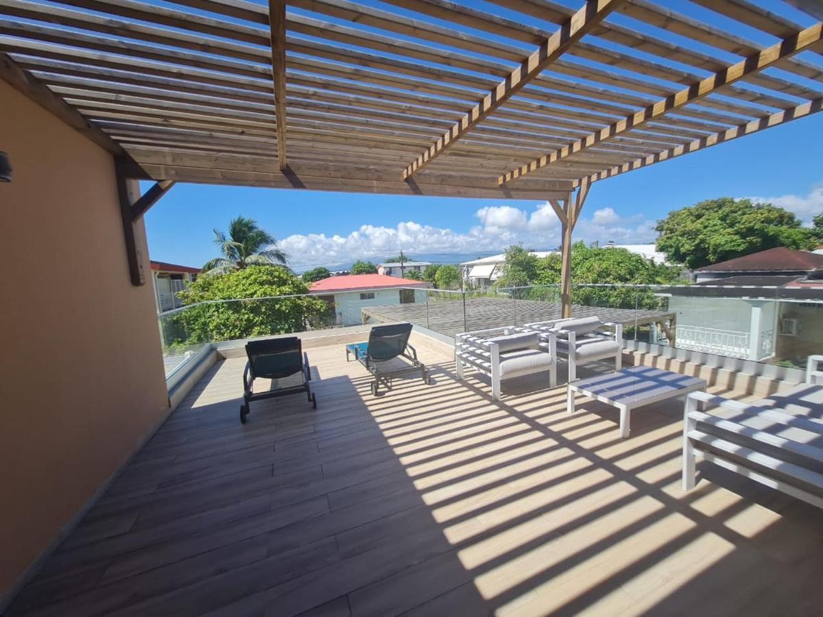 Villa Jasmin Standing Piscine Chauffee 4 Ch 9 Pers Baie-Mahault Bagian luar foto
