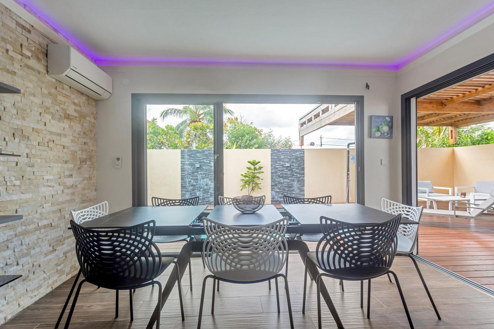 Villa Jasmin Standing Piscine Chauffee 4 Ch 9 Pers Baie-Mahault Bagian luar foto